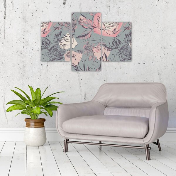 Kép - Rózsák (90x60 cm)