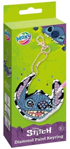 Stitch Gyémántfestéses Kulcstartó szett