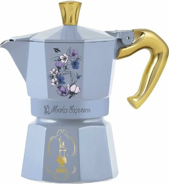 Bialetti Bridgerton 3 személyes Kotyogós kávéfőző - Kék