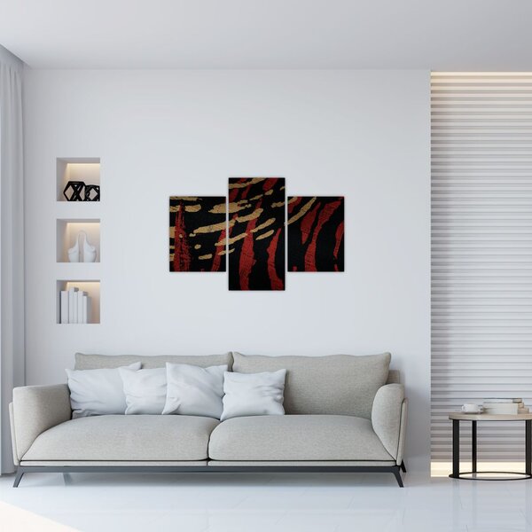Absztrakciós kép (90x60 cm)