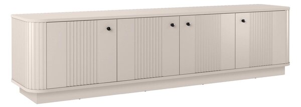 Vesper 4D TV szekrény 187 cm - kasmír / fekete fogantyúk