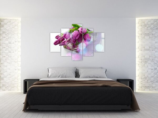 Kép - csokor tulipán (150x105 cm)