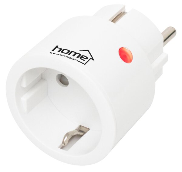 Home távirányítható mini hálózati aljzat, max. 2300W, 40m hatótáv, LED visszajelző (TH2300)