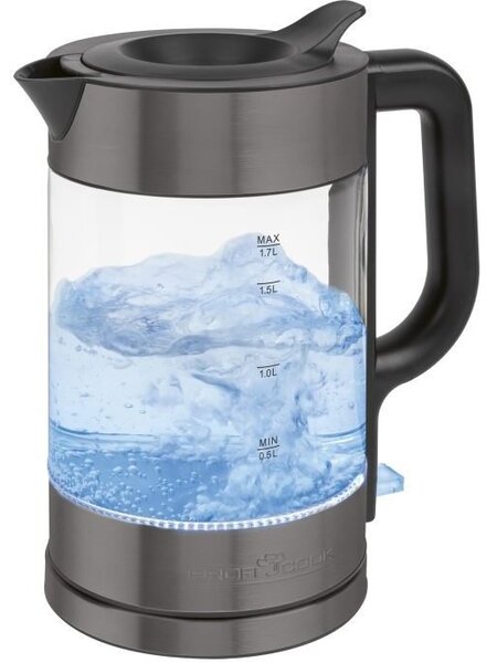 ProfiCook PC-WKS 1322 G elektromos vízforraló 1,7L dark inox