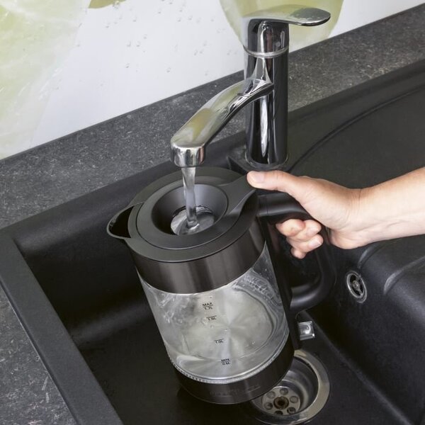 ProfiCook PC-WKS 1322 G elektromos vízforraló 1,7L dark inox