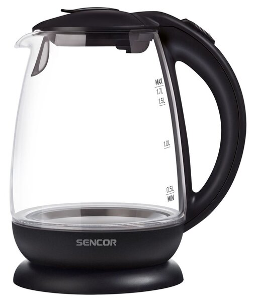 Sencor SWK 1785BK üveg vízforraló 2200W 1,7L fekete