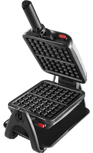Tefal WM756D gofrisütő 2 gofri(k) 1200 W Fekete, Rozsdamentes acél
