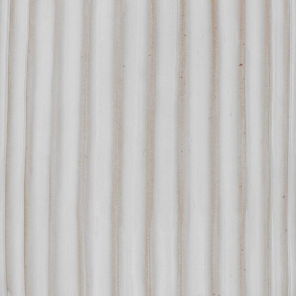 Jarrón De Cerámica "le Cafe Bordelais" H28cm Blanco