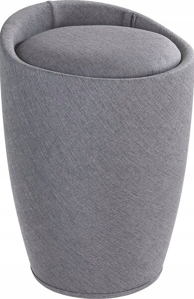 Weko Candy 2 az 1-ben szennyeskosár, 20l, Textil anyag, Szürke