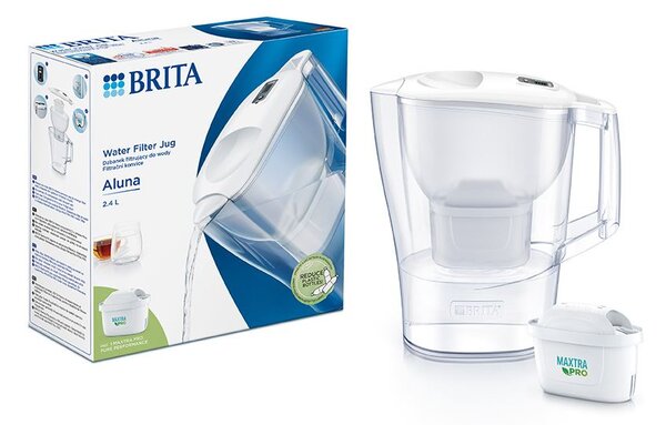Brita Aluna vízszűrő kancsó 2.4 liter fehér (1052801)
