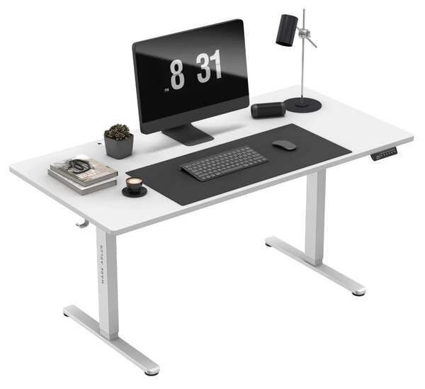 Huzaro MA-Leader 7.6 Elektromosan állítható Gamer asztal 160 x 80 x 72-118 cm - Fehér