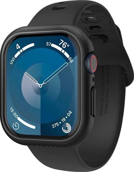 Apple Watch Series 10 42mm SPIGEN THIN FIT műanyag óra Keret Ütésállóság Fekete
