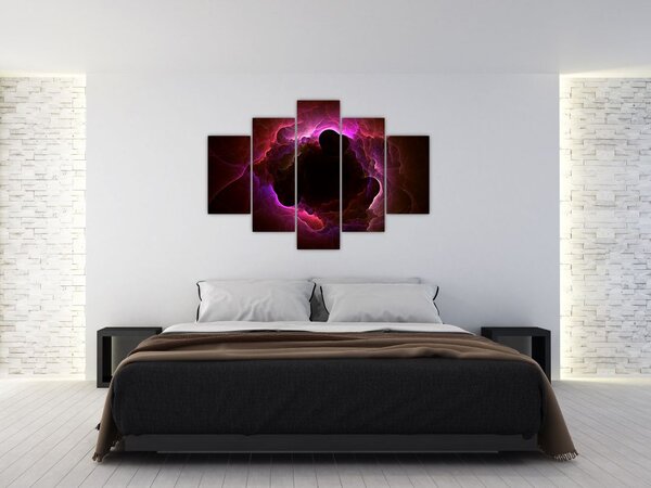 Kép - felhős absztrakció (150x105 cm)