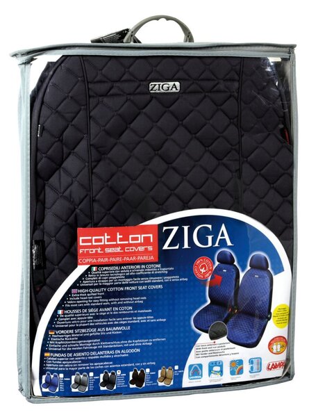 Lampa Ziga elülső üléshuzat antracit (54868)