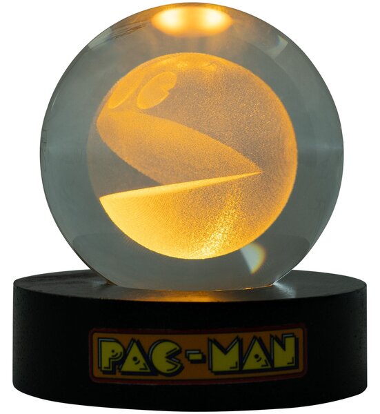 Lampa stołowa Lampka Lampa Pac-man Kryształowa Kula Led Retro Usb Dla Gracza 8cm / 320097