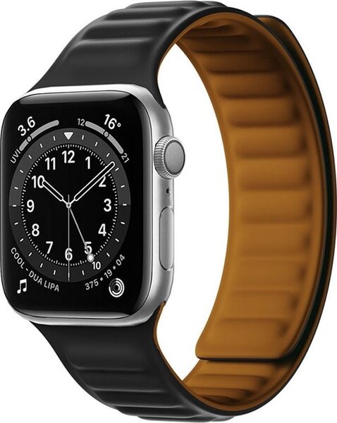 Mágneses Szíj Watch Watch 7 41mm Mágneses Szalag Karkötő Karperec Fekete Fekete Tok