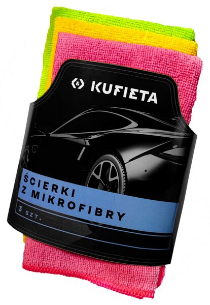 Kufieta Mikroszálas Törlőkendő 40x40cm 3db (78072379)