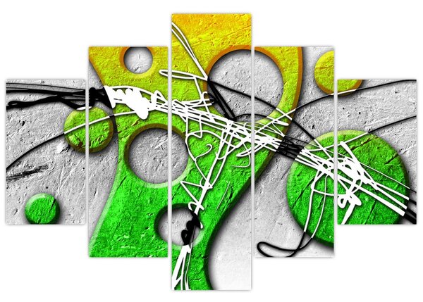 Absztrakt kép (150x105 cm)