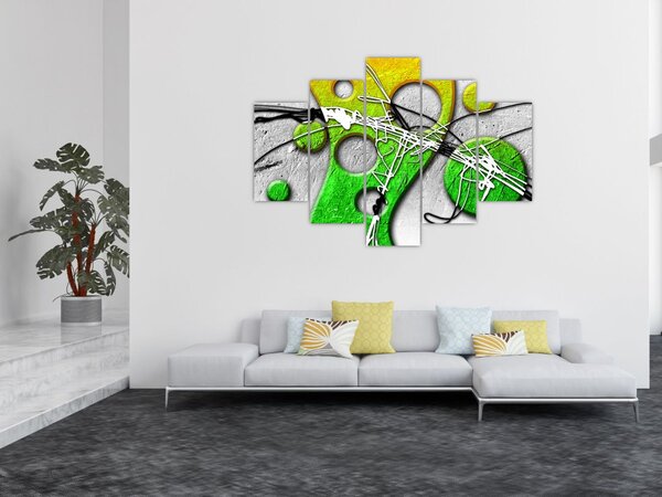 Absztrakt kép (150x105 cm)
