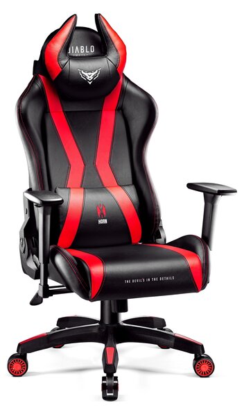 Diablo Chairs X-Horn 2.0 Gamer Szék Normal Size Fekete-Piros