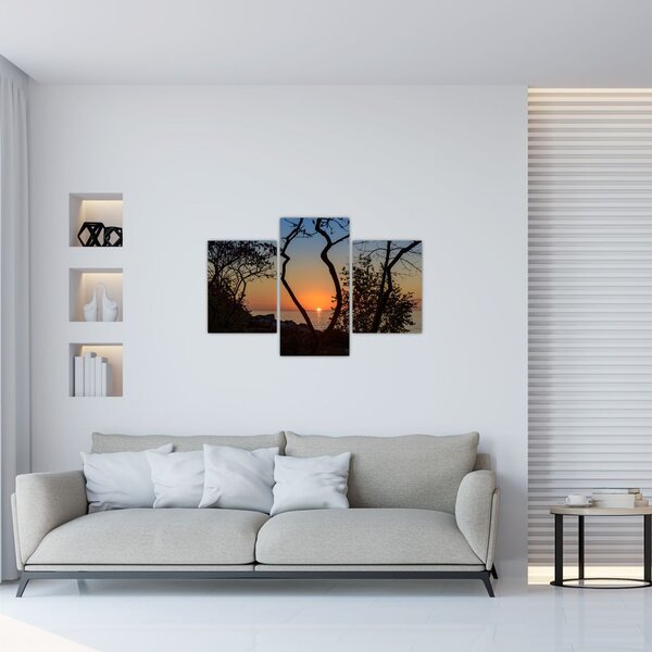 Napnyugta képe (90x60 cm)
