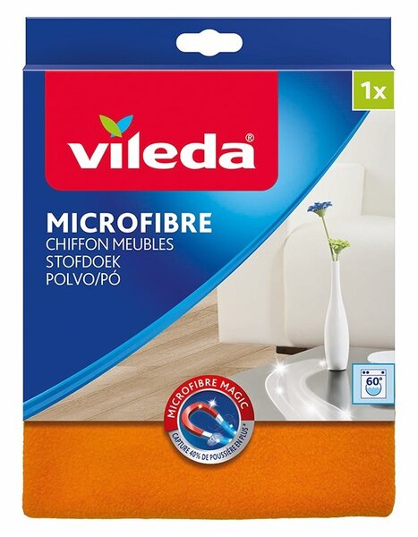 Vileda Microfibre törlőkendő - Narancssárga