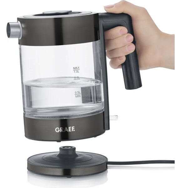 Graef WK 302 Vízforraló 1,5L 2400W Fekete