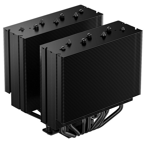 Jonsbo HX7280 Processzor Hűtő Dupla Torony Fekete