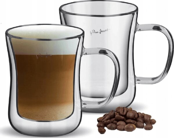 Lamart LT9033 Latte üveg bögre szett 2 darabos