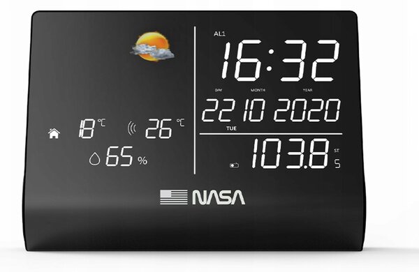 Nasa WSP1300 Időjárás Állomás - Fekete