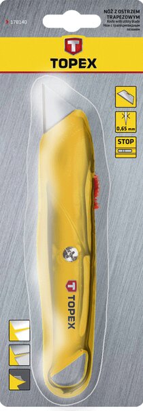 TOPEX 17B140 Trapézpengés Kés