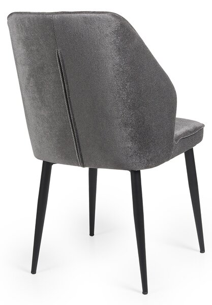 Design étkezőszék GEMINI szürke 2db