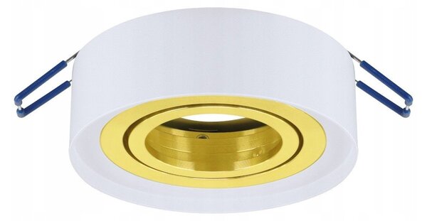 Ideus Odyn 04489 oczko lampa wpuszczana downlight 1x35W GU10 białe/złote
