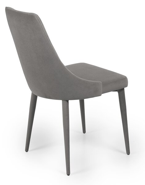 Design étkezőszék LYRA sötétszürke 4db