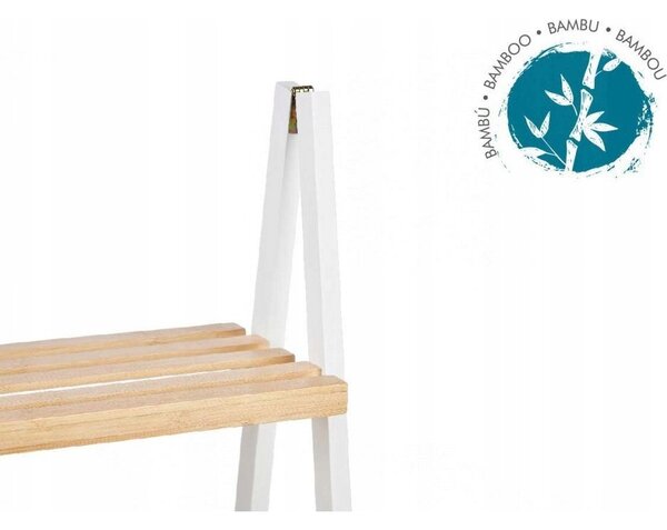 Berilo Regał BAMBOO GLOW, 40 x 30 x 81,5 cm