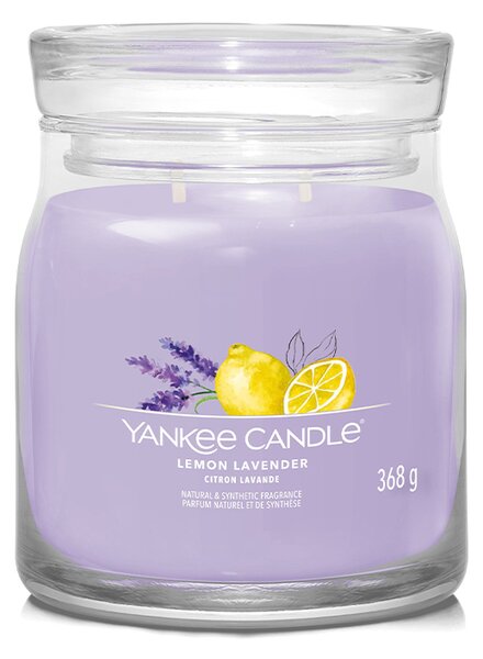 Yankee Candle Signature Lemon Lavender Illatgyertya 368g