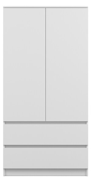 SOLLO ruhásszekrény 90x180x50 - fehér