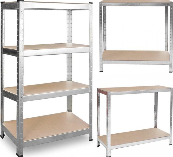 Fém Tároló Állvány 174 x 80 x 40 Plonos 470100