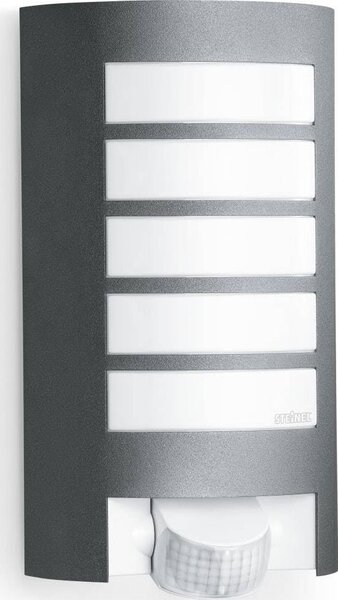 Steinel AUSSENLEUCHTE L 12 S ANT 657819 Kültéri fali lámpa mozgásérzékelővel LED E27 60 W Antracit