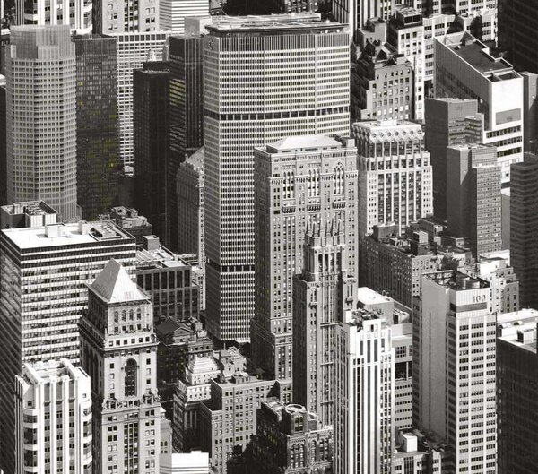 Felhőkarcolók öntapadós tapéta 90cmx15m