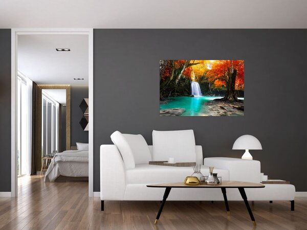 Kép - Smaragd lagúna (90x60 cm)