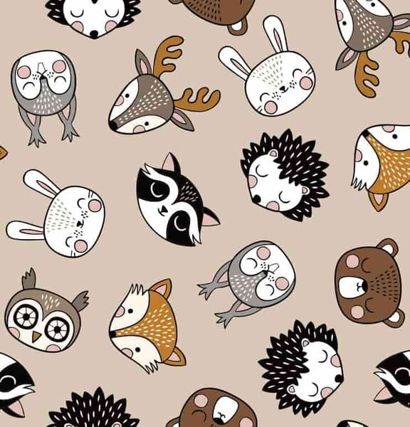 Forest animals bútorfólia öntapadós tapéta