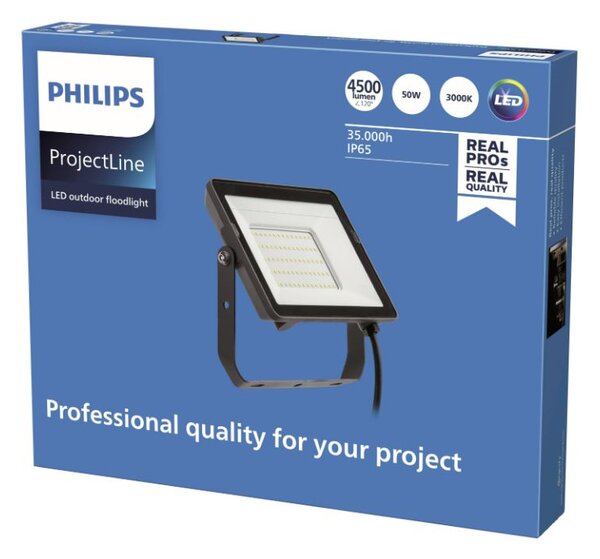 Philips 8719514954410 fényvető 50 W LED Fekete