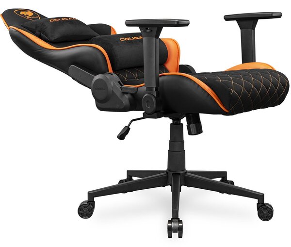 Cougar Armor One V2 F Gamer Szék Fekete/Narancs