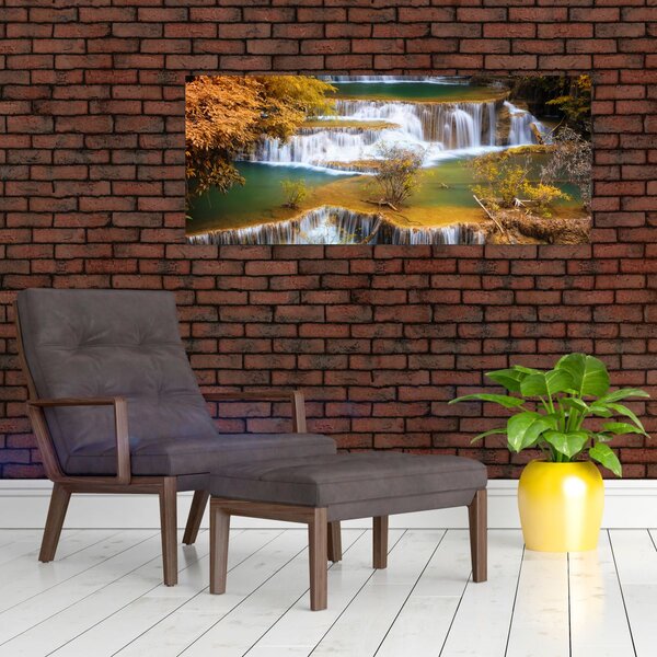 Kép - Huay, Mae, Khamin, vízesés, Thaiföld (120x50 cm)