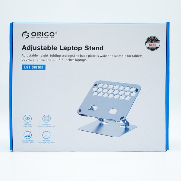 Orico Laptop állvány, fém, állítható