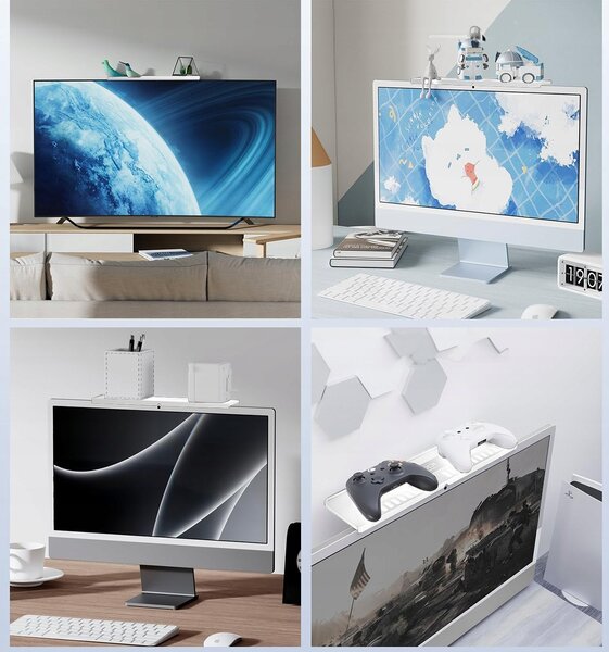 Sodi 312 Polc Monitorhoz - Fehér