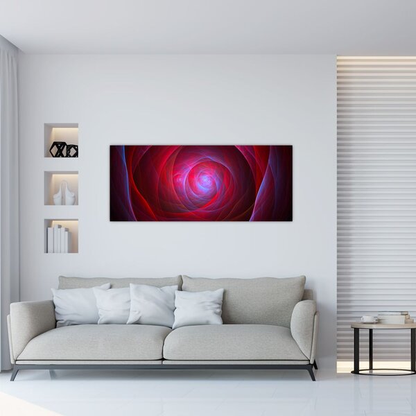 Absztrakt szemek képe (120x50 cm)
