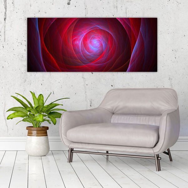 Absztrakt szemek képe (120x50 cm)