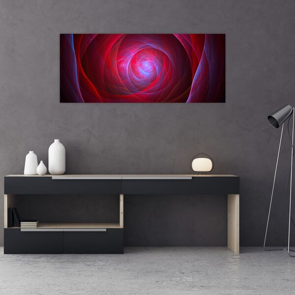 Absztrakt szemek képe (120x50 cm)